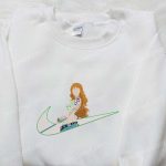 Nami x Swoosh Embroidered Shirt: One Piece Family Gift Best Idea