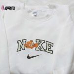 Nemo x Nike Cartoon Sweatshirt: Disney Characters Embroidered Shirt Nike Inspired Design