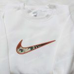 Nico Robin x Nike: Embroidered Shirt – One Piece & Nike Inspired Apparel