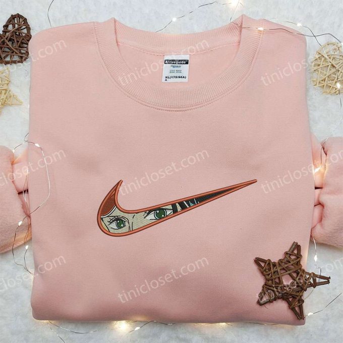 Nico Robin x Nike: Embroidered Shirt – One Piece & Nike Inspired Apparel