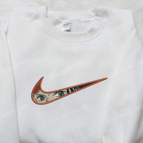 Nico Robin x Nike Embroidered Shirt: One Piece Inspired Stylish Nike Apparel