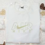 Custom Nike Air Embroidered Shirt: Perfect Family Gift Embroidered Nike Shirt – Shop Now!