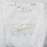 Custom Nike Air Embroidered Shirt: Perfect Family Gift Embroidered Nike Shirt – Shop Now!