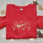 Custom Nike Air Embroidered Shirt: Perfect Family Gift Embroidered Nike Shirt – Shop Now!