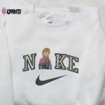 Disneyland Family Shirt: Nike Anna Arendelle Embroidered Nike-Inspired for Fun & Style!