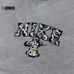 Nike Cow Embroidered Shirt: Unique Animal-Inspired Design for a Trendy Look!