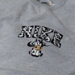 Nike Cow Embroidered Shirt: Unique Animal-Inspired Design for a Trendy Look!