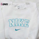 Personalized Nike Embroidered Sweatshirt: Unique Gift for Family