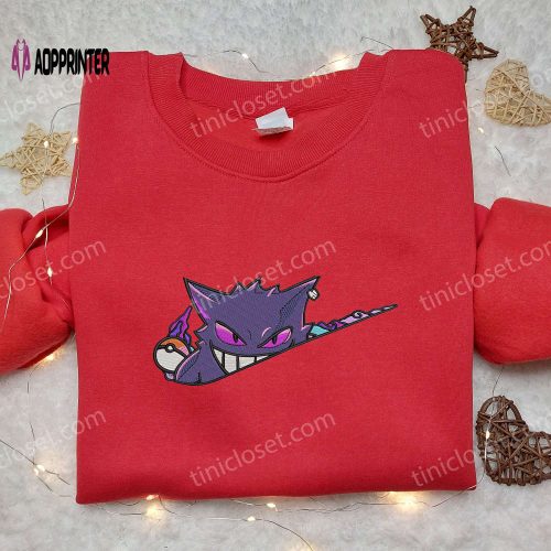 Custom Stitch Angel & Nike Embroidered Shirt: Romantic Disney Couple Tee