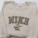 Nike Giraffe Embroidered Shirt: Stylish Animal-Inspired Nike Inspired Shirt