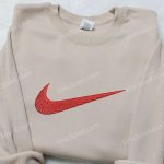 Nike Inspired Embroidered Shirt: Perfect Family Gifts for Style Enthusiasts