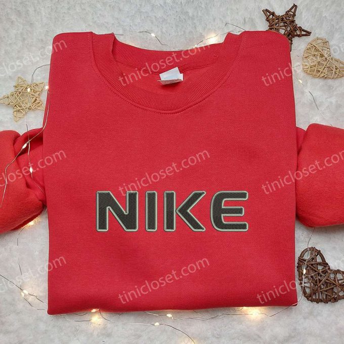 Nike Inspired Embroidered Shirt: Perfect Family Gifts for Style Enthusiasts