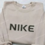 Nike Inspired Embroidered Shirt: Perfect Family Gifts for Style & Sports Enthusiasts