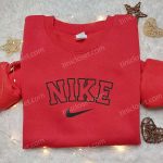 Custom Nike Inspired Embroidered Shirt: Perfect Family Gift