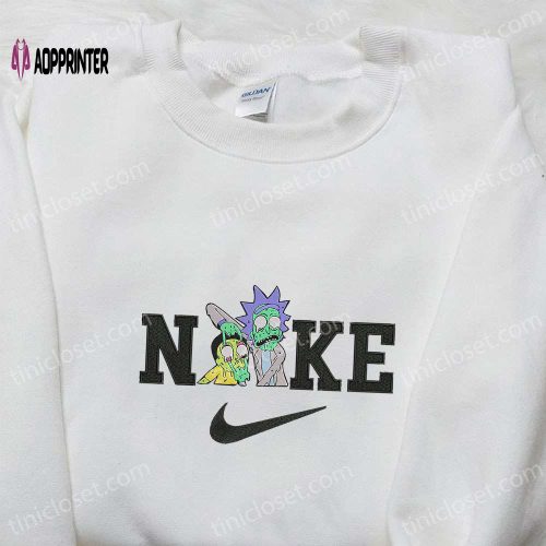 Nike x Baby Yoda Boo Ghost Embroidered Shirt: Best Family Gift Nike Inspired Design