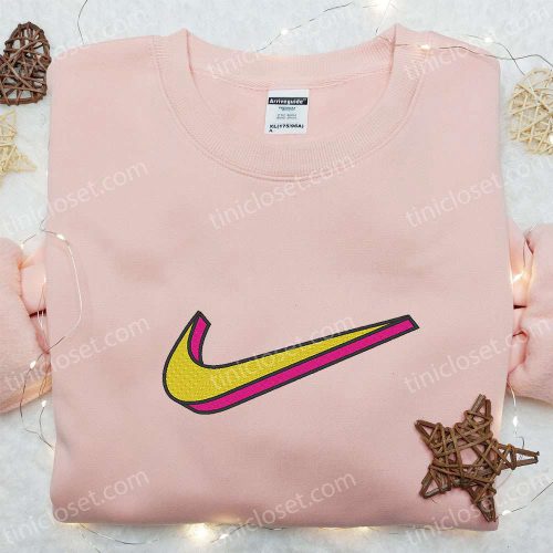 Nike Swoosh Embroidered Shirt: Stylish Nike Inspired Gift for Family