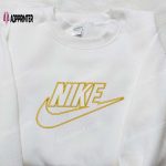 Nike Swoosh Embroidered Sweatshirt & Shirt: Best Birthday Gift Ideas