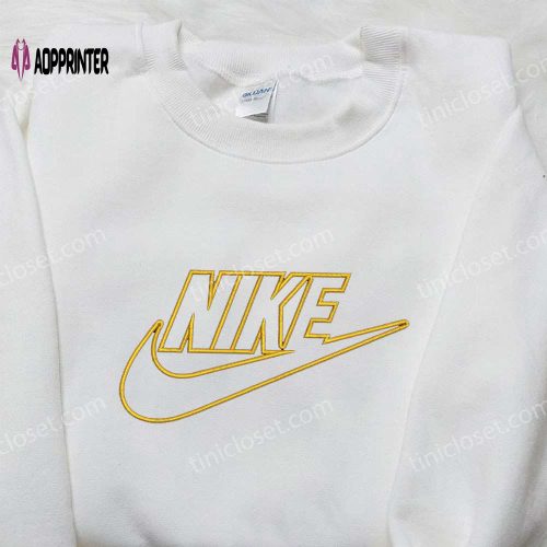 Superman x Nike Swoosh Embroidered Sweatshirt & Marvel Cartoon Shirt – Nike Inspired Collection