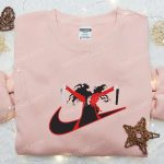 Nike x Alucard Anime Sweatshirt: Hellsing Embroidered Hoodie – Perfect Family Birthday Gift