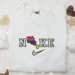 Armenian Map Embroidered Shirt: Nike x Inspired Design