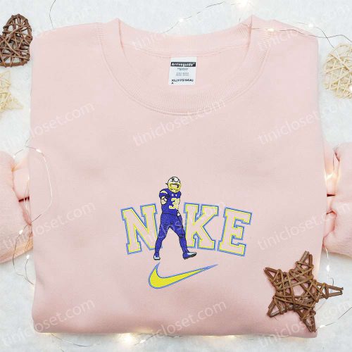 Nike x Austin Ekeler Embroidered Shirt – Celebrity NFL Sports Apparel