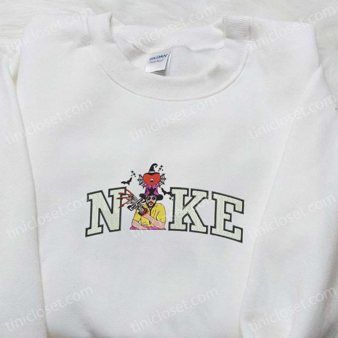 Nike x Bad Bunny Sweet Dreams Halloween Embroidered Shirt & Hoodie: Best Gifts for Halloween Lovers