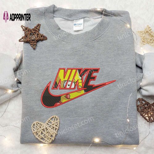 Gucci Snake x Nike Embroidered Sweatshirt – Trendy Brand Shirt with Nike Inspired Embroidery