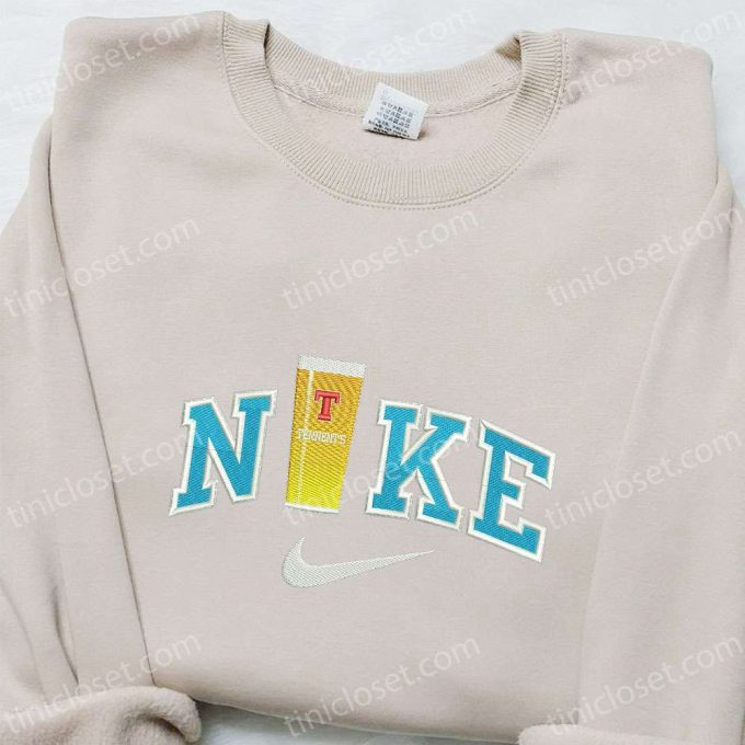 Nike x Beer Embroidered Shirt: Custom T-shirt Perfect Gift for Him