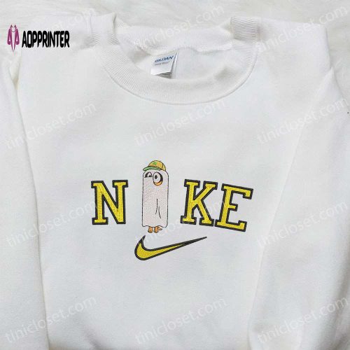 Nike x Snoopy Pumpkin Embroidered Shirt: Best Halloween Gift for Nike Inspired Halloween Lovers