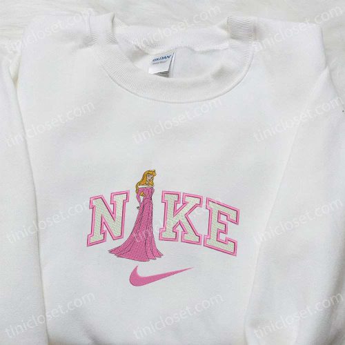 Disney Characters Embroidered Hoodie & Nike x Briar Rose Cartoon Shirt – Custom Nike T-shirt