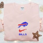 Nike x Buffalo Bills Embroidered Hoodie & T-Shirt: NFL Sports Inspired Apparel