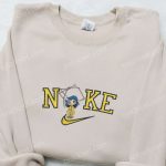 Nike x Button Eyes Witch Girl Coraline Embroidered Shirt – Unique Nike Inspired Gift for Family