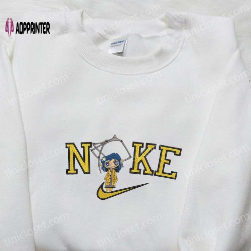 Nike x Lucky Bluey Embroidered Shirt: Cartoon Design Perfect Family Gift