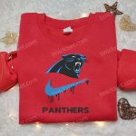 Carolina Panthers Embroidered Shirt – Nike NFL Sports Hoodie