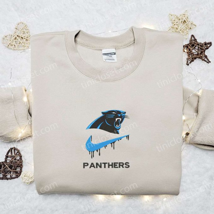 Carolina Panthers Embroidered Shirt – Nike NFL Sports Hoodie