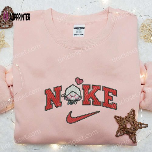 Nike Inspired Teddy Bear x Swoosh Embroidered Shirt – Custom Nike T-shirt