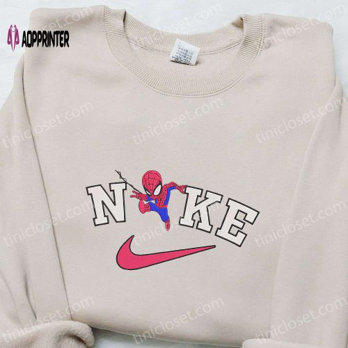 Nike x Hello Kitty Cartoon Embroidered Shirt: Best Nike Inspired T-shirt Perfect Family Gift