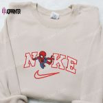 Exclusive Nike x Chibi Spider-Man Movie Embroidered Tshirt & Marvel Comics Hoodie – Custom Nike Embroidered Tees