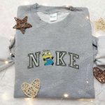 Nike x Dave Minion Embroidered Hoodie Sweatshirt & T-shirt: Cartoon Inspired Collection