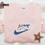 Denver Broncos Logo Embroidered T-Shirt by Nike – Official NFL Sports Tee