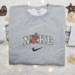 Nike x Devil Stitch Embroidered Sweatshirt Disney Halloween Hoodie Adorable Halloween Shirt