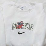 Nike x Devil Stitch Embroidered Sweatshirt Disney Halloween Hoodie Adorable Halloween Shirt