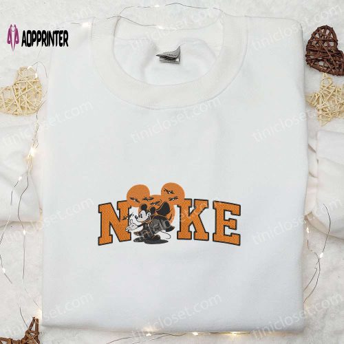 Donald Devil Embroidered Shirt: Custom Nike Gift for Family