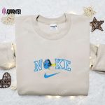 Nike x Dory Embroidered T-shirt: Finding Nemo Disney Design Custom Nike Tee