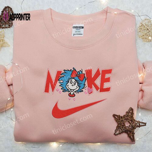 Mrs Potts Chip x Nike Embroidered Shirt – Beauty and The Beast Custom Tee