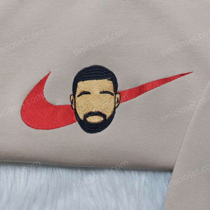 Nike X Drake Embroidered Shirt: Custom Trending Design