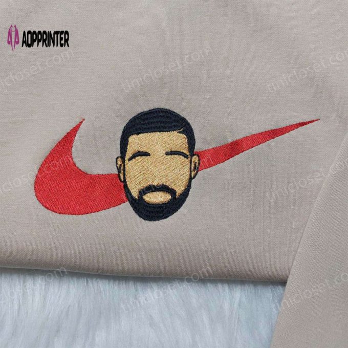 Nike X Drake Embroidered Shirt: Custom Trending Design