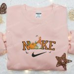 Nike x Fall Gnome Embroidered Shirt: Best Family Gifts & Nike Inspired Apparel