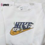 Spooky Style: Nike x Ghost Embroidered Shirt – Halloween Customized!