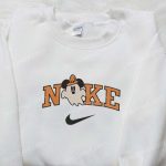 Nike x Ghost Mickey Mouse Embroidered Shirt: Disney Halloween Inspired Tee